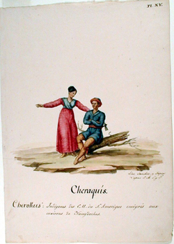 Cheraquis by Lino Sanchez Tapia. Courtesy Gilcrease Museum.