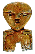 Poverty Point figurine.