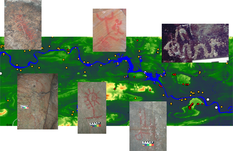 Cultural landscape map