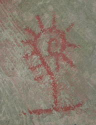 Fiddle fern pictograph