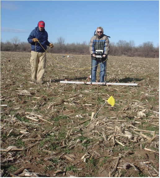 Geophysical survey photo