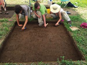Archeology Month 2017 excavations