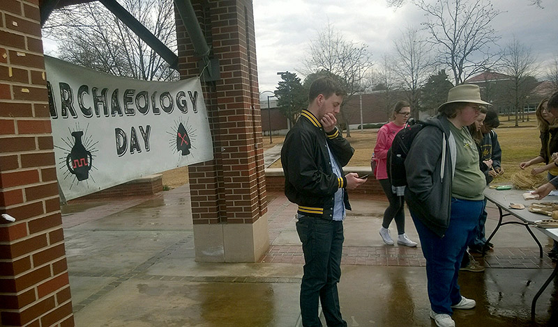 Archeology Day 2016 at Arkansas Tech in Russellville