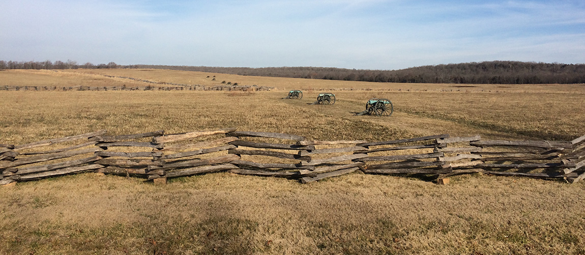 Pea Ridge National Military Park, Pea Ridge, Arkansas.