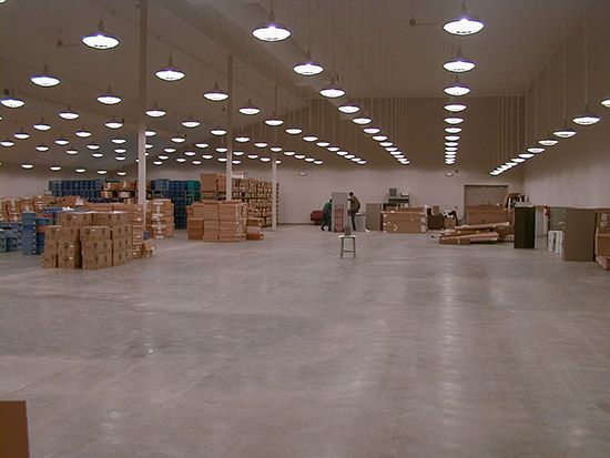 The 13,534 square foot Collection Facility before the installation of shelving. Over 20 million objects are now housed in this climate-controlled space.