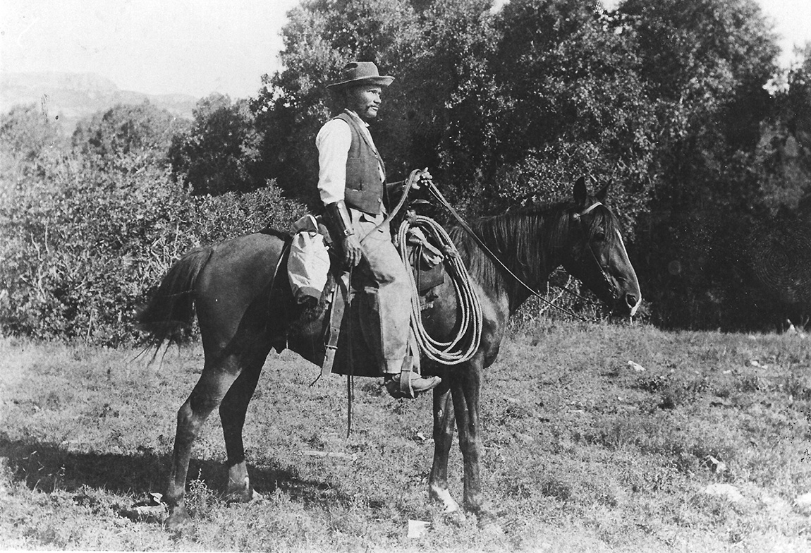 George McJunkin, discoverer of the Folsom site in New Mexico. 