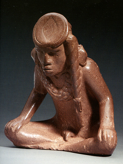 Resting Warrior Figurine