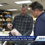 Chilling discovery at Crescent Hotel connected to notorious Dr. Baker. Paul Petitte, 4029 News. October 31, 2019.