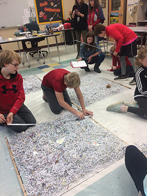 Educational Outreach Coordinator Mel Zabecki worked with Fayetteville Gifted & Talented teachers on a semester-long archeology project. Educational Outreach Coordinator Mel Zabecki worked with Fayetteville Gifted & Talented teachers on a semester-long archeology project.